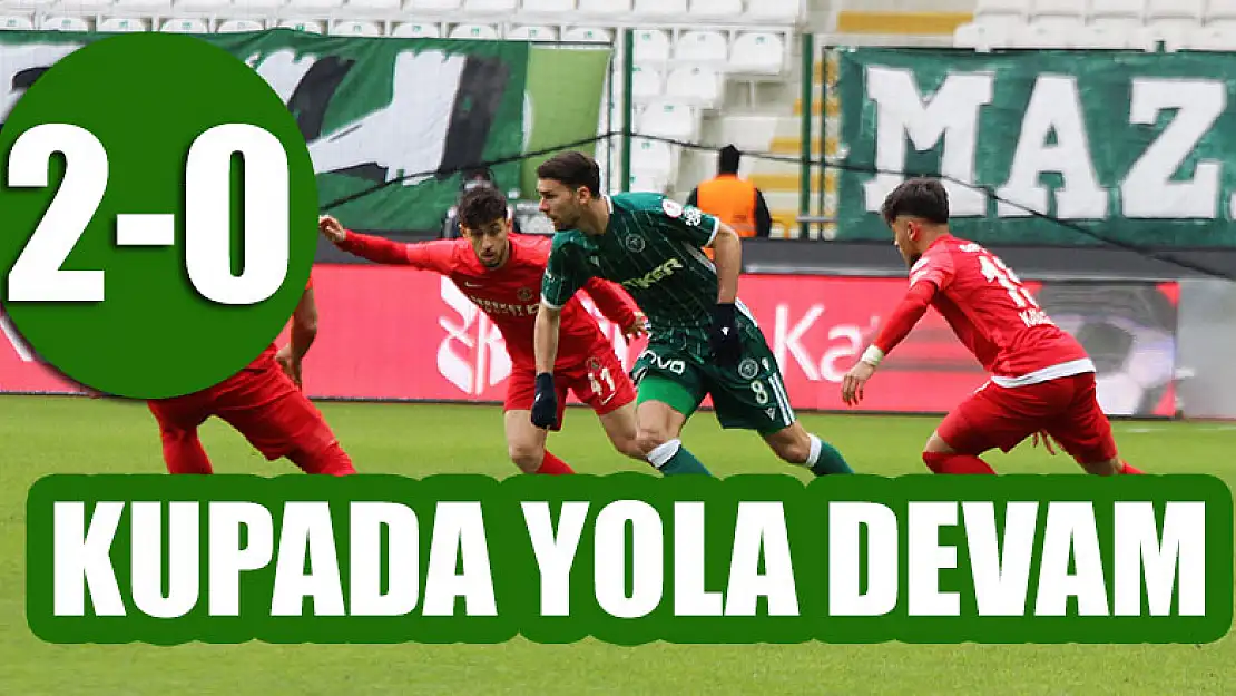 Kupada yola devam: 2-0