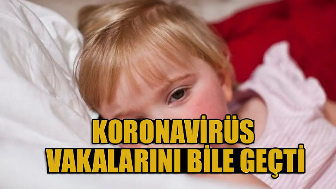 Influenza koronavirüs vakalarını bile geçti