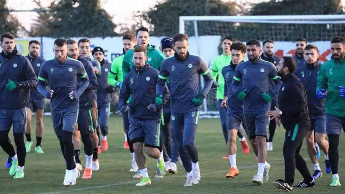 Konyaspor'da Sivasspor maçı hazırlıkları başladı