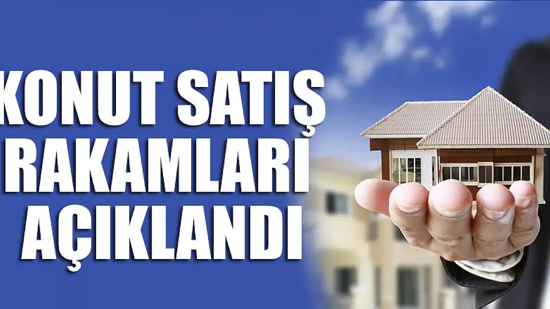 Konut  satış rakamları açıklandı