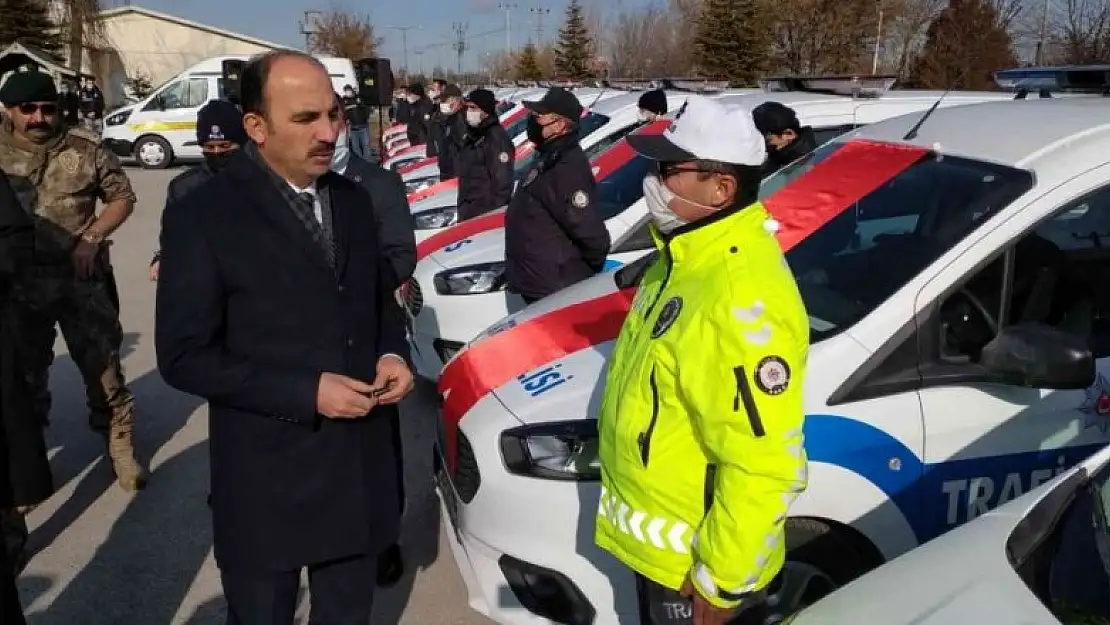 Konya Emniyetine araç desteği