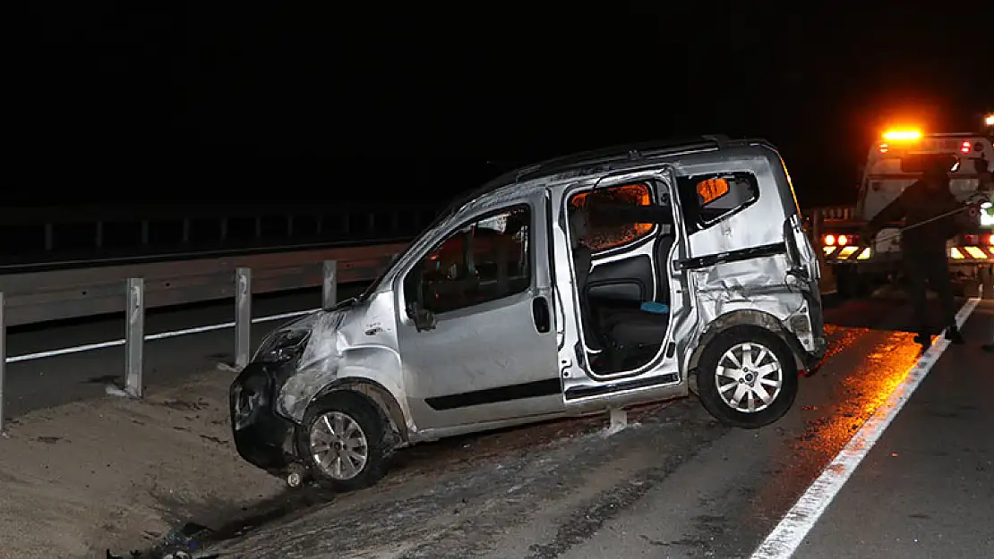 Karaman'da yola çıkan köpeğin yol açtığı kazada 1 kişi öldü, 3 kişi yaralandı