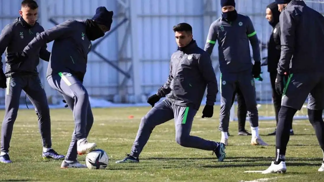 Konyaspor, Altay maçı hazırlıklarına başladı