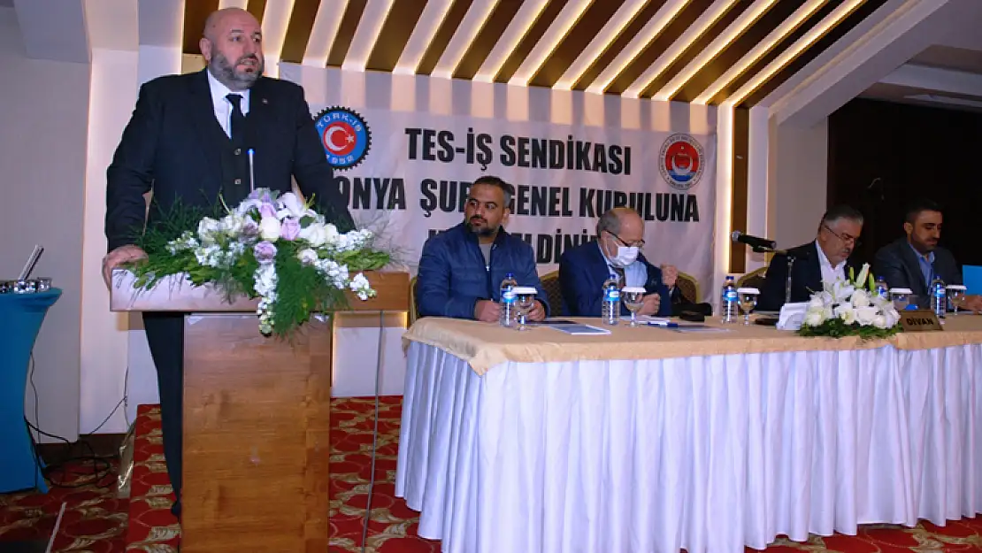 TES-İŞ Konya'da Gökhan Yalçın dönemi