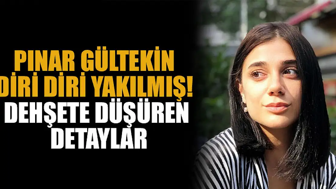 Pınar Gültekin diri diri yakılmış! Dehşete düşüren detaylar