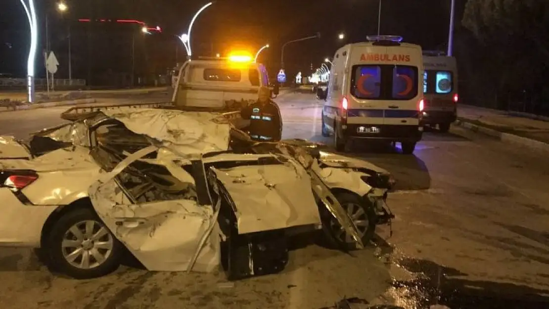 Edirne'de feci kaza: 1 ölü, 3 yaralı