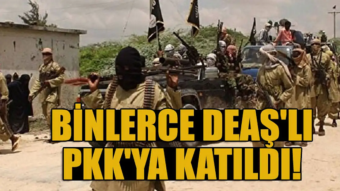 Binlerce DEAŞ'lı PKK'ya katıldı!