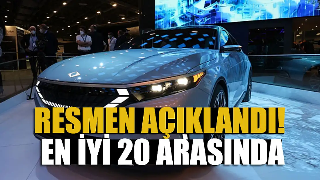 Resmen açıklandı! En İyi 20 arasında