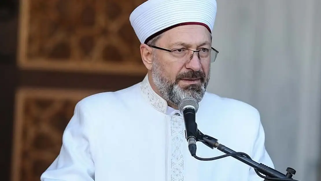 Diyanet İşleri Başkanı Erbaş'tan, Regaip Kandili mesajı