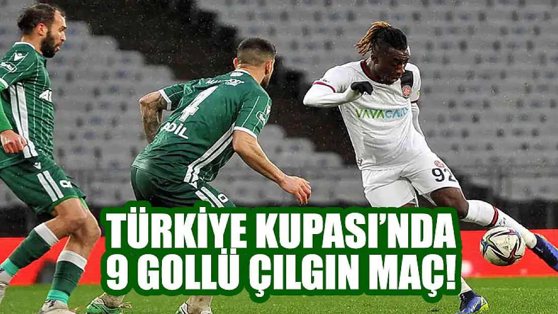 9 gollü maçta tur Karagümrük'ün