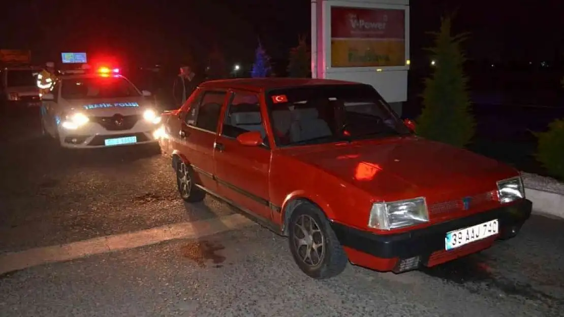 Polisin 'dur' ihtarına uymayan sürücü 25 kilometre kaçıp yakalandı