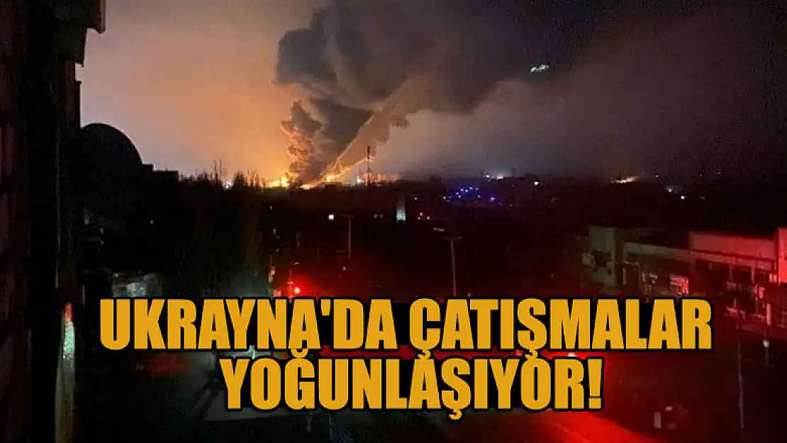 Ukrayna'da çatışmalar yoğunlaşıyor