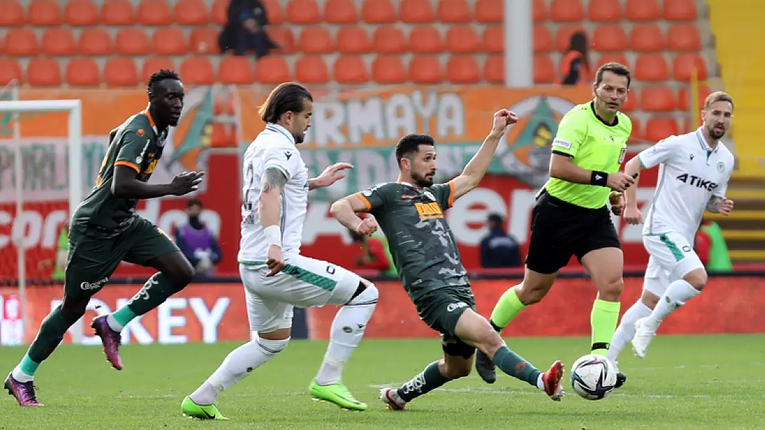 Spor Toto Süper Lig: Alanyaspor: 5 - Konyaspor: 1