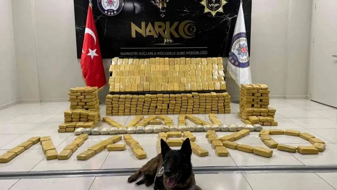 Van'da 347 kilo eroin ele geçirildi