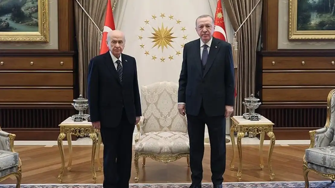 Erdoğan-Bahçeli görüşmesi sona erdi!