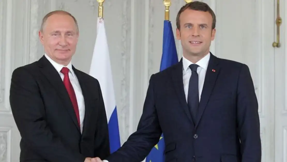 Macron, Putin ile görüştü