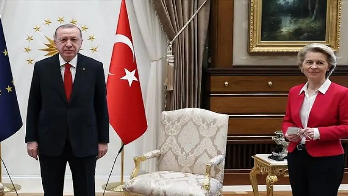 Cumhurbaşkanı Erdoğan, Avrupa Birliği Komisyonu Başkanı Ursula von der Leyen ile görüştü