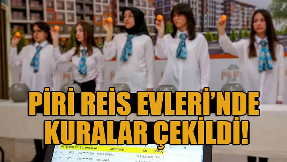 Meram'da Piri Reis Evleri'nde kuralar çekildi