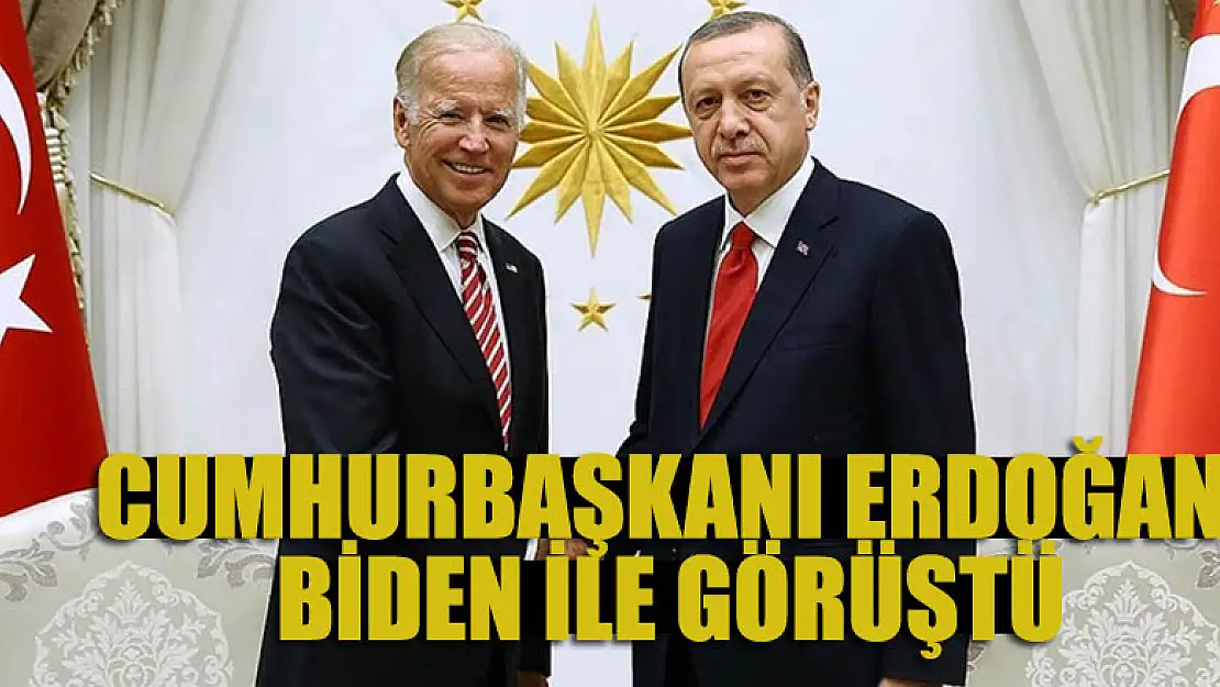 Cumhurbaşkanı Erdoğan Biden ile görüştü: 45 dakika sürdü!