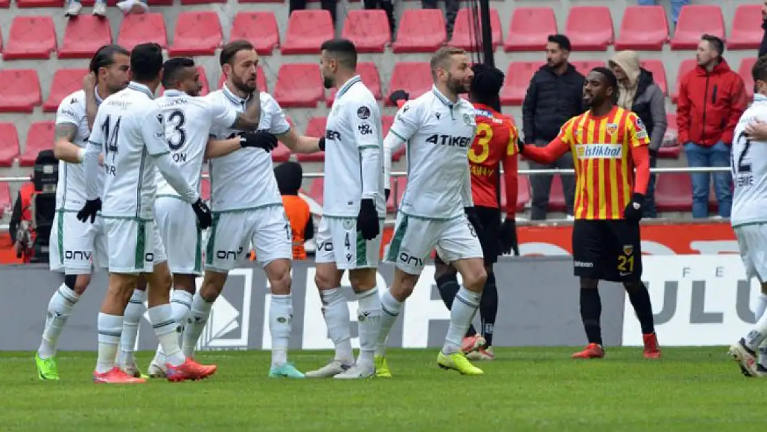 Spor Toto Süper Lig: Kayserispor: 2 - Konyaspor: 3