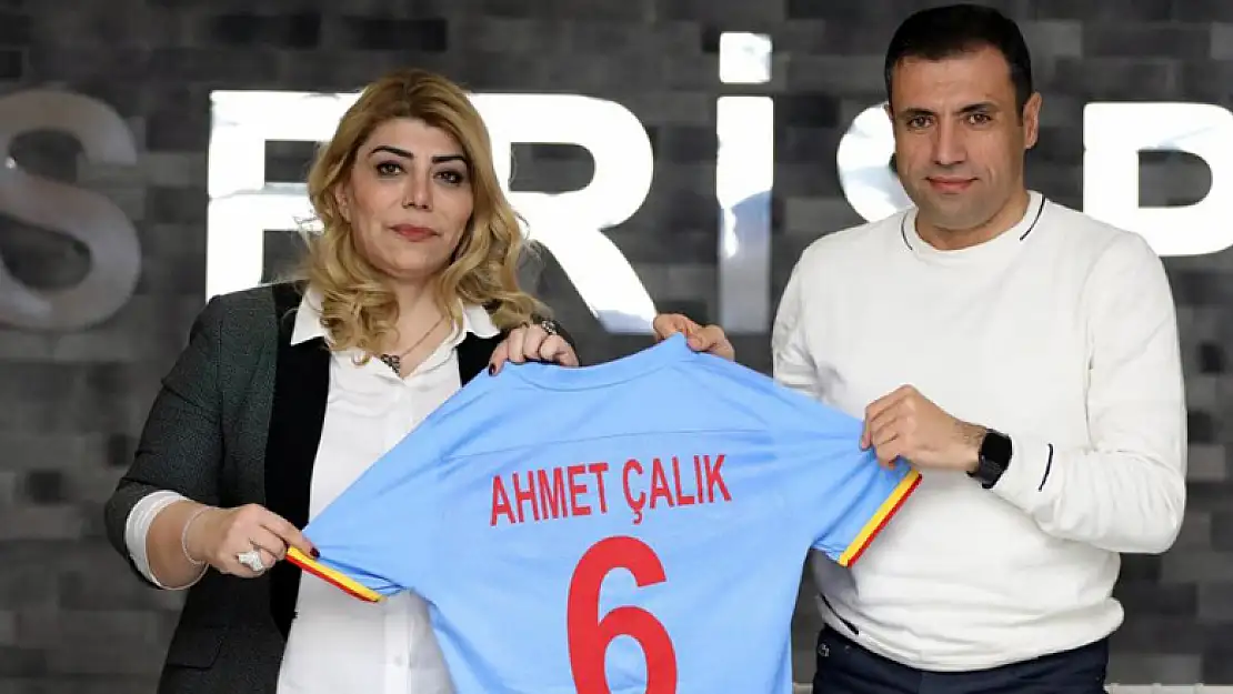 Kayserispor'dan Ahmet Çalık forması