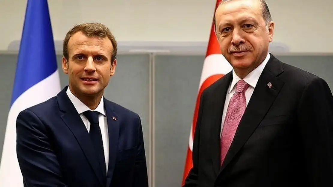 Cumhurbaşkanı Erdoğan, Fransa Cumhurbaşkanı Macron ile bir araya geldi