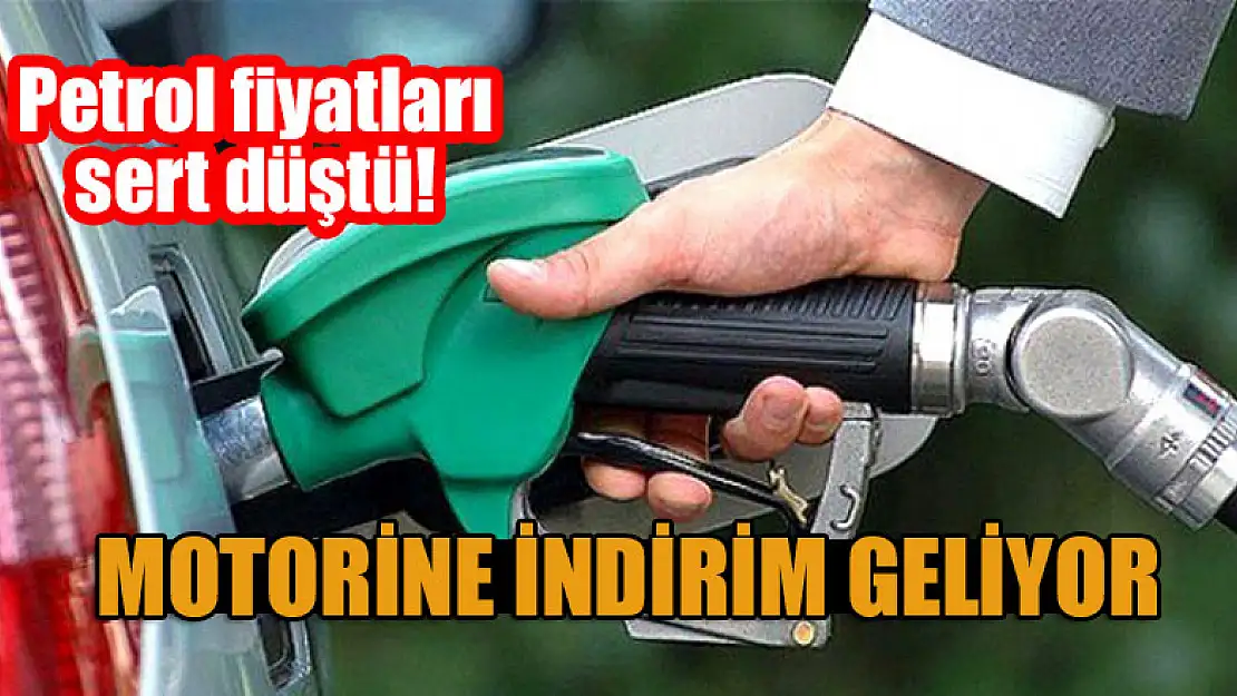 Petrol fiyatları sert düştü! Motorine indirim geliyor