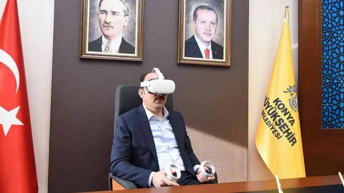 Konya Büyükşehir ilk Metaverse toplantısını yaptı