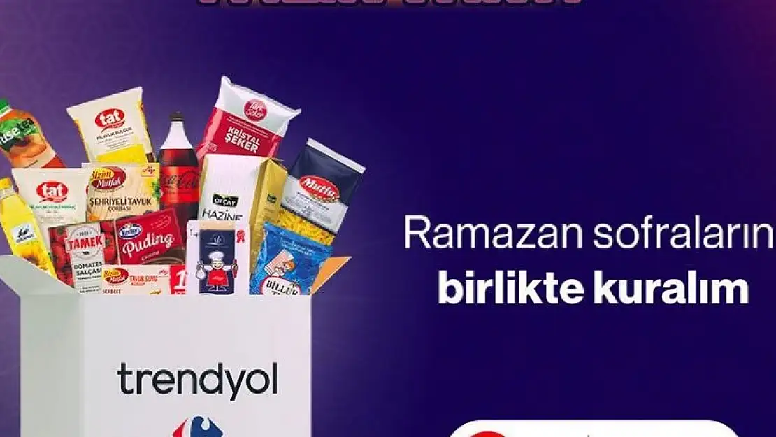 Trendyol 'Ramazan'da İyilik Vakti' ile iftar sofralarına ortak oluyor