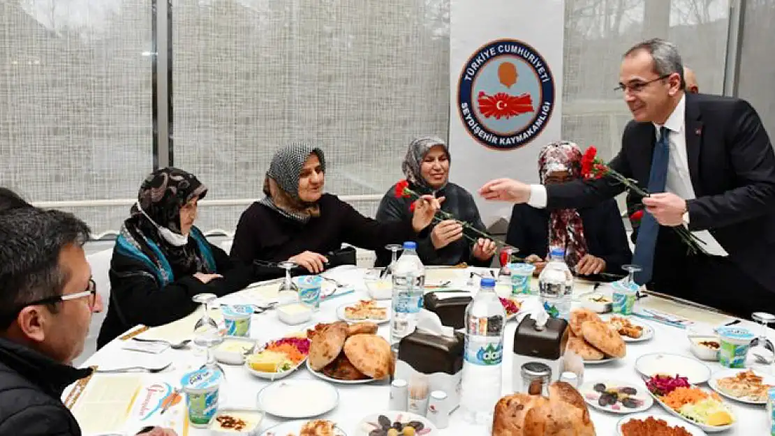 Kaymakam Pişkin şehit yakınları ve gazilerle iftar yaptı