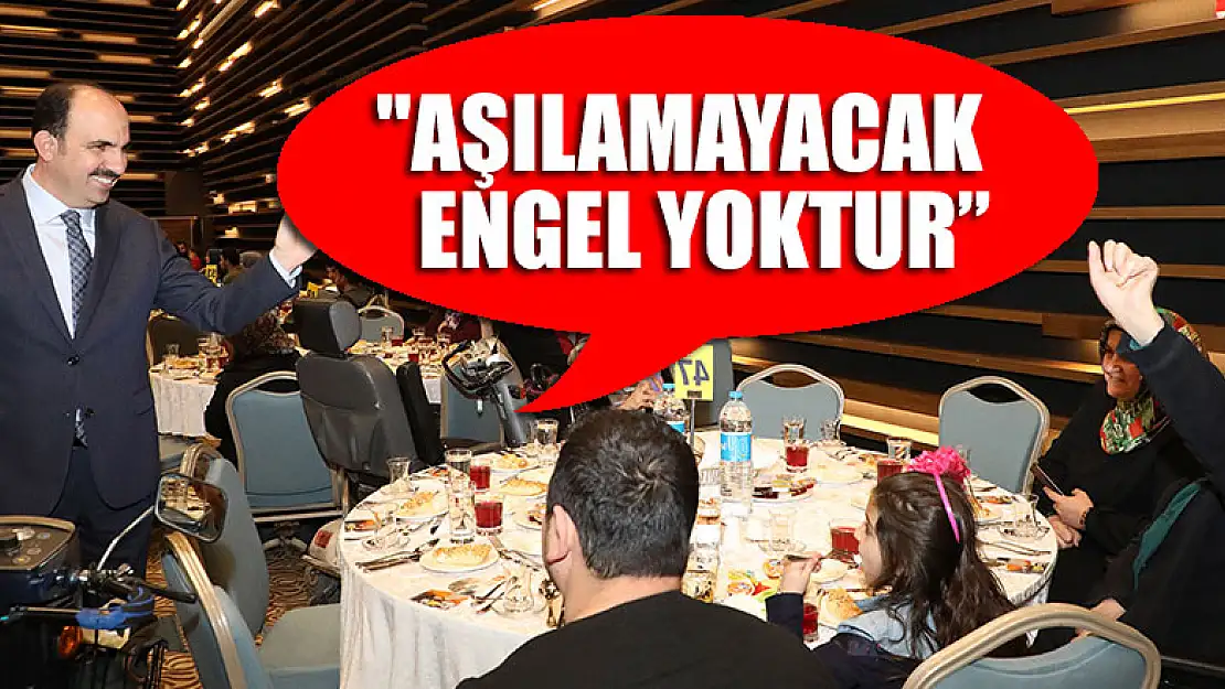 Başkan Altay: 'Aşılamayacak engel yoktur'