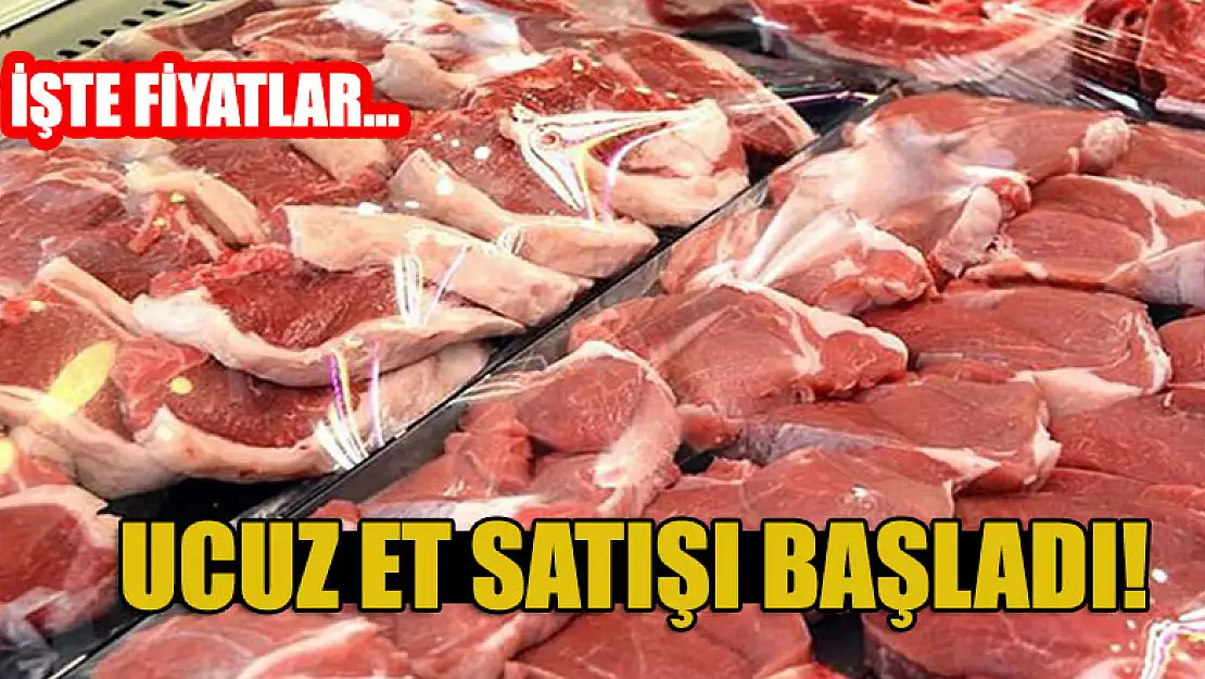 Ucuz et satışı başladı: İşte fiyatlar