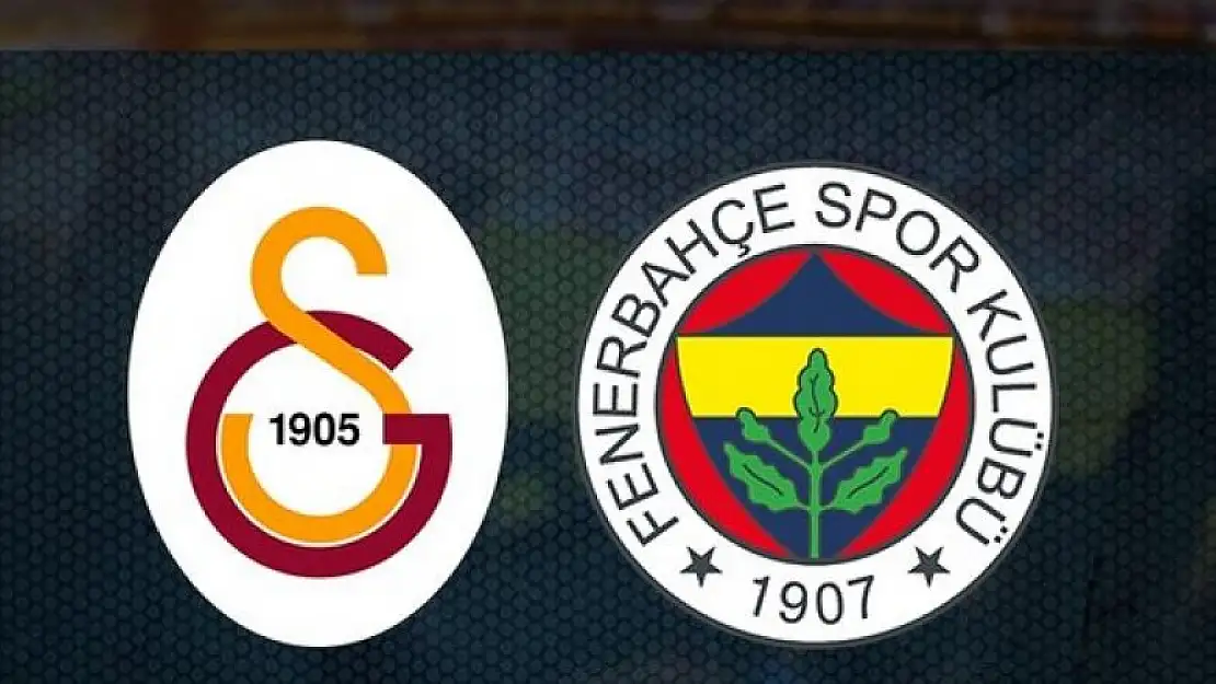 Fenerbahçe - Galatasaray! İlk 11'ler belli oldu