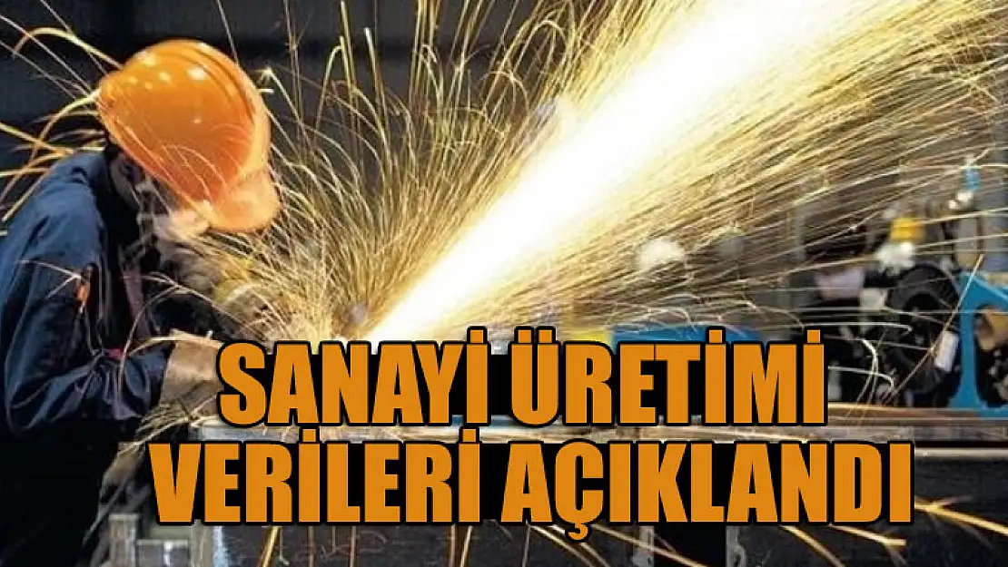 Sanayi üretimi verileri açıklandı