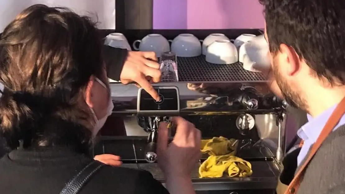 Konya'da denetimli serbestlikten yararlananlara barista eğitimi veriliyor