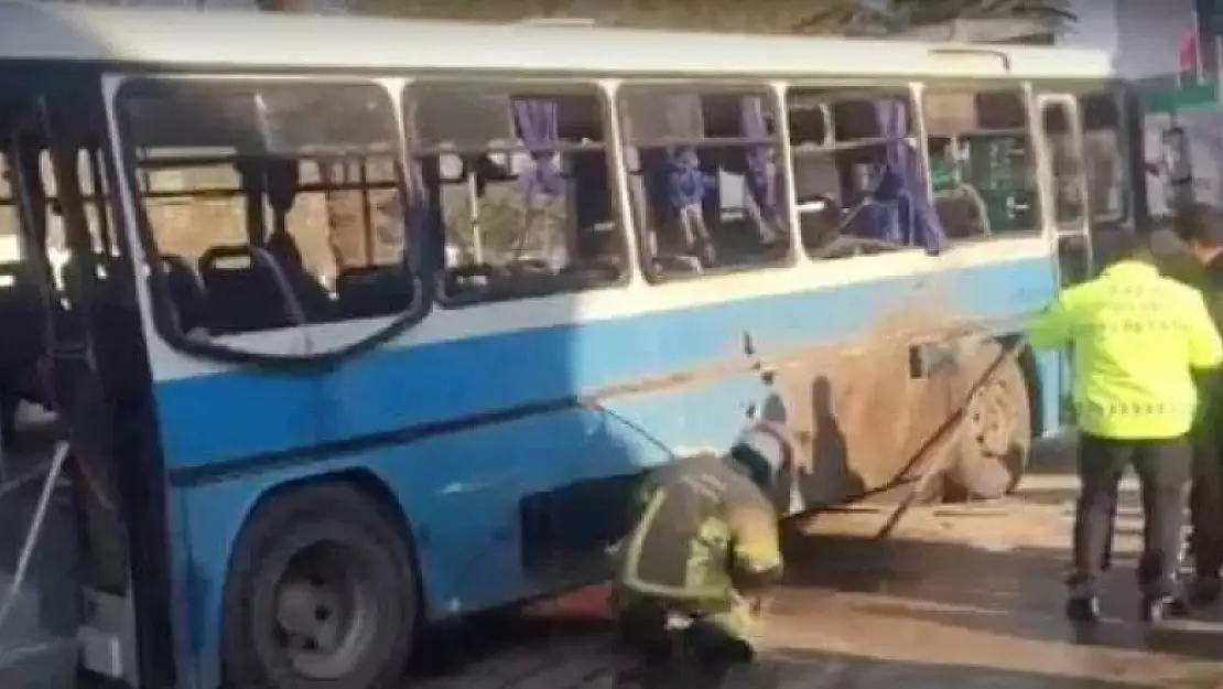 Ceza infaz kurumuna ait servise bombalı saldırı: 1 şehit, 4 yaralı