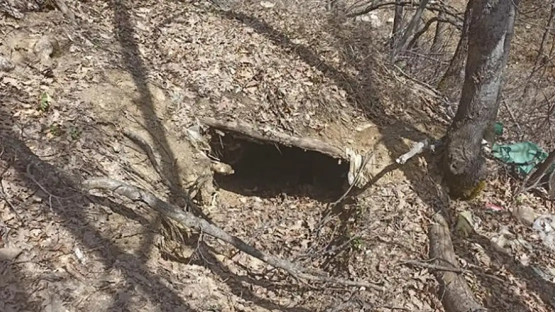 Tunceli'de teröristlerce kullanılan 5 sığınak imha edildi