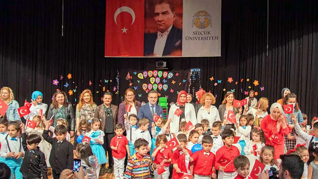 Selçuk Üniversitesinde Ulusal Egemenlik ve Çocuk Bayramı kutlandı