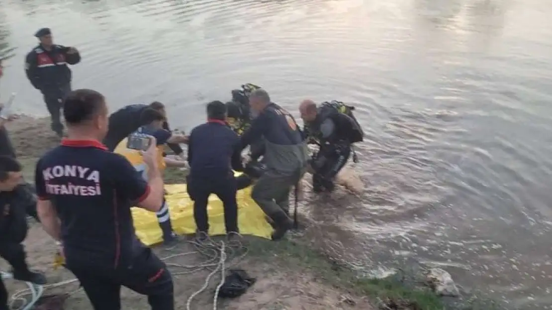 Konya'da serinlemek için sulama kanalına giren genç boğuldu