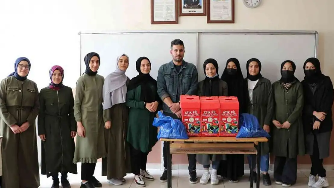 Şanlıurfa'da atık piller geri dönüşüme kazandırıyor