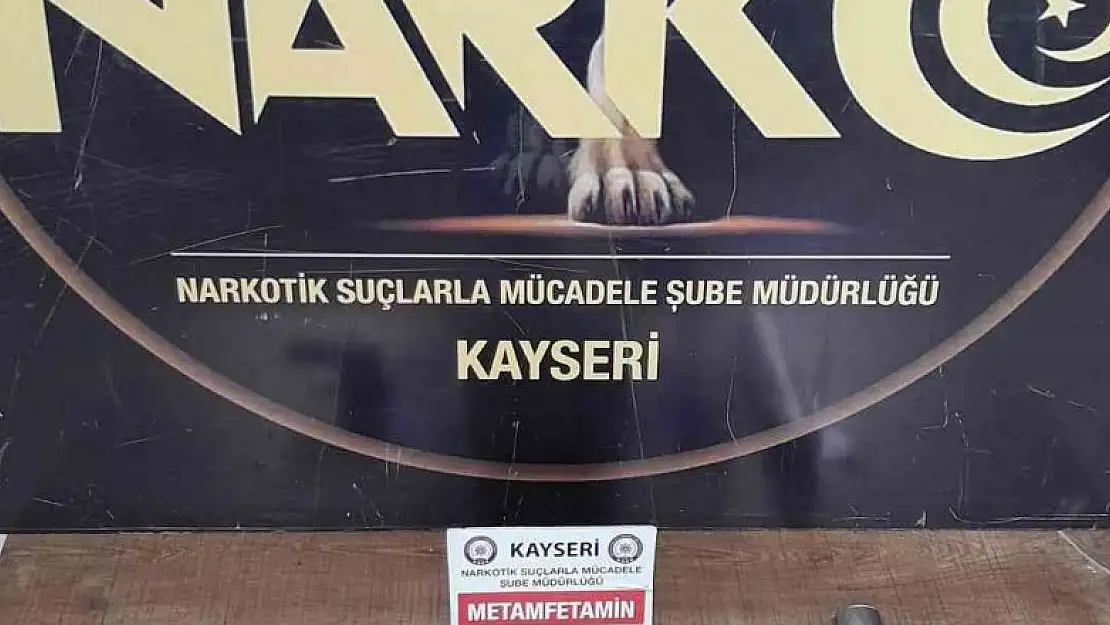 Kayseri'de uyuşturucu taciri 2 şahıs yakalandı