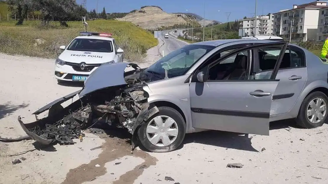 Söke'de trafik kazası: 1 yaralı