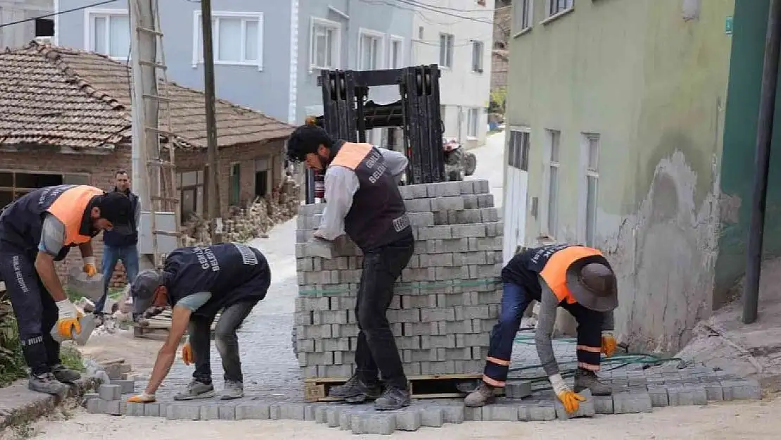 Gemlik'te üst yapı çalışmaları sürüyor