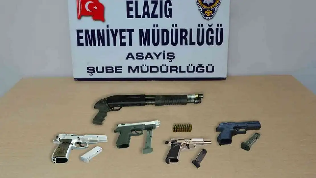 Elazığ'da son bir haftada 119 şüpheli yakalandı