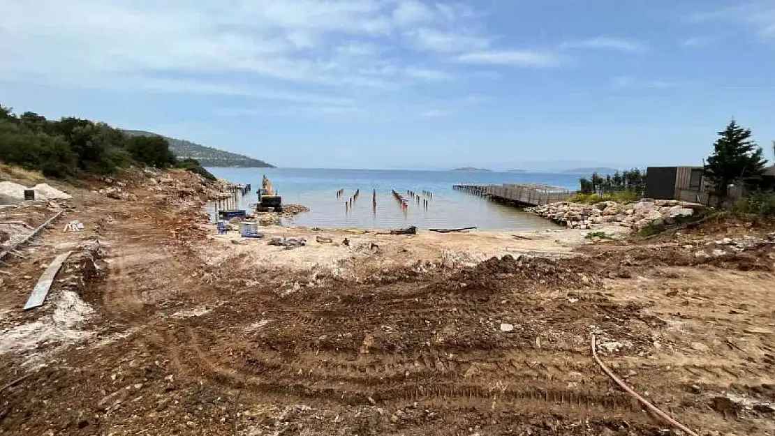 Tabiat parkında doğaya verilen zararı belediye ekipleri önledi