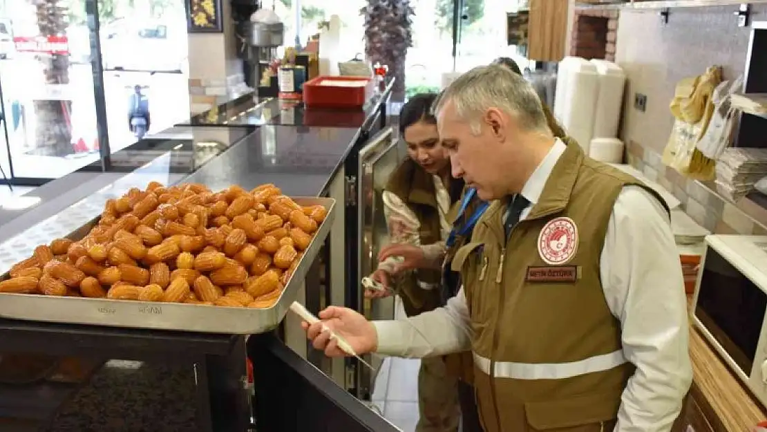 Manisa'da Tarım ve Orman Müdürlüğünden Ramazan Bayramı öncesi gıda denetimi