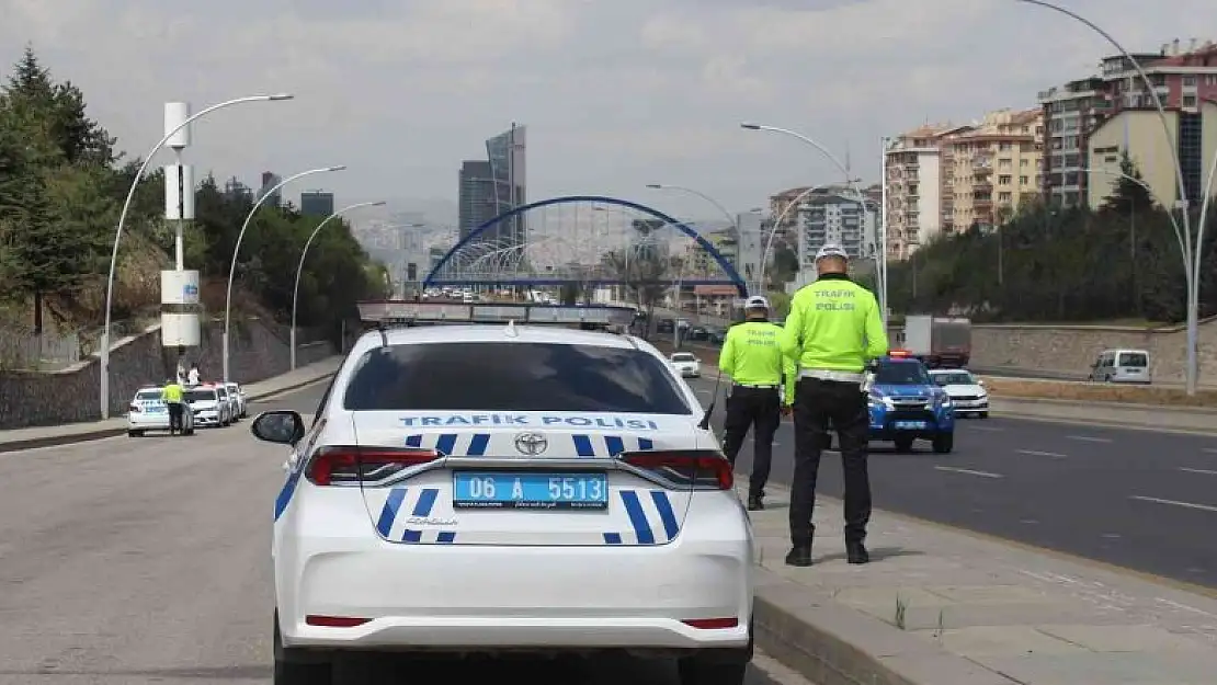 Başkentte bayram trafiği denetimi