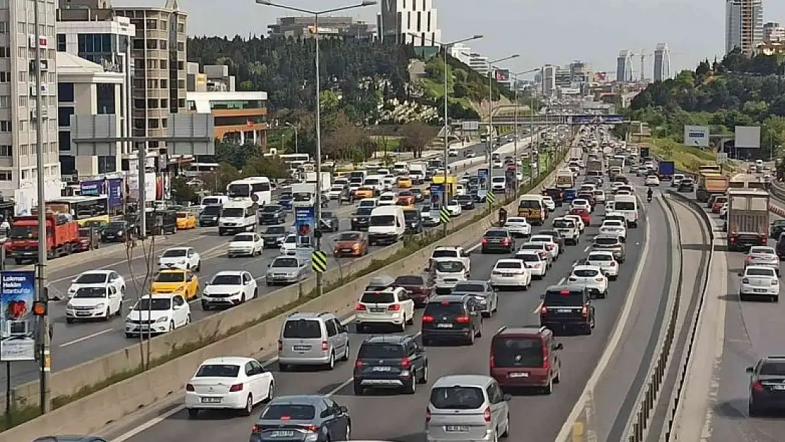 İstanbul'da bayram öncesinde trafik yoğunluğu