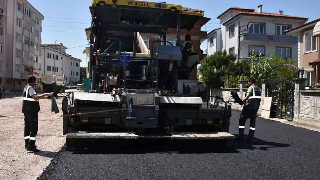 Asfalt sezonu açıldı, 16 sokak yenilendi