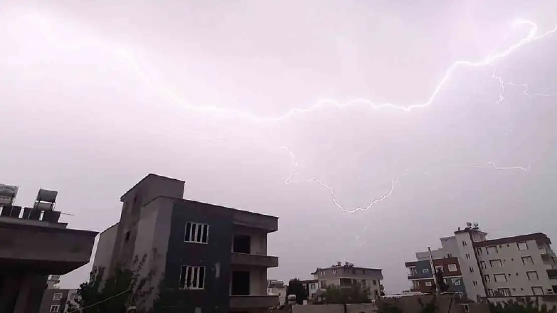 Çiftçinin uzun zamandır beklediği yağmur geldi